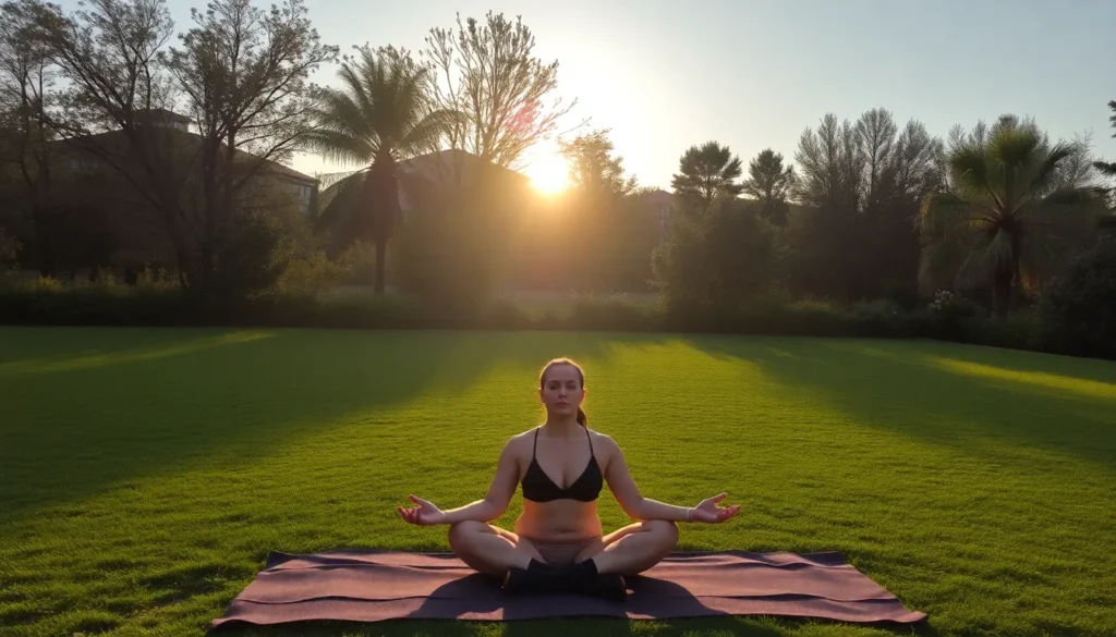 Meditar al aire libre transformó mi rutina diaria