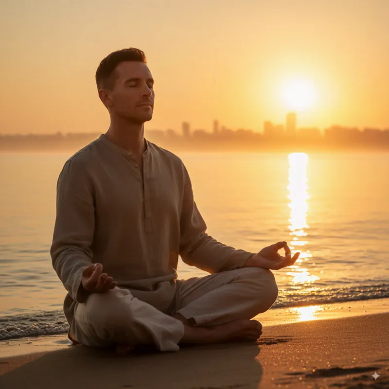 Truco simple y curioso para equilibrarte al estar boca abajo