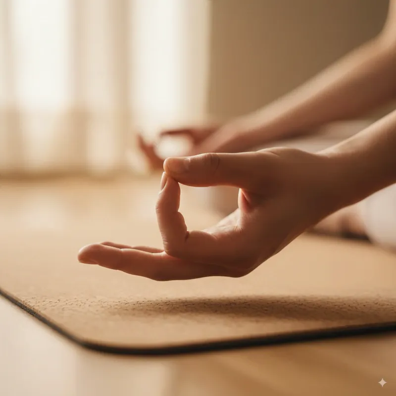 Alivia el dolor de cuello y hombros con esta sesión de yoga de 8 minutos