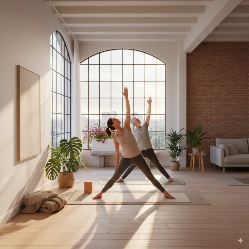 Práctica de yoga de 15 minutos para relajar todo el cuerpo