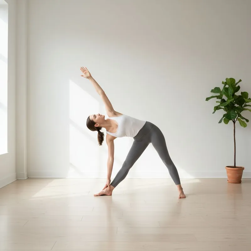 Cinco posturas de yoga fáciles para mayores de 60 años en casa