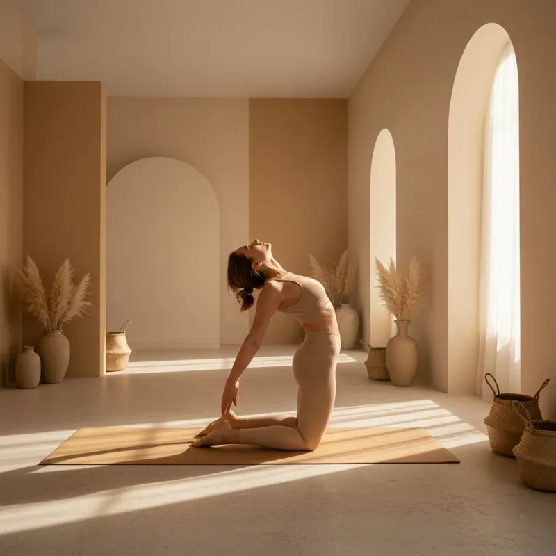 Postura del gato en yoga: guía sobre bidalasana